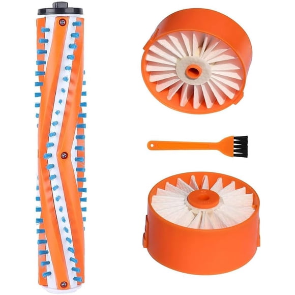 Reemplazo para Black and*Decker Powerseries Extreme Cordless Stick Vacuum BSV2020P BSV2020G Pieza de Reemplazo,1 Paquete Rodillo de Cepillo,2 Paquete Filtros HEPA