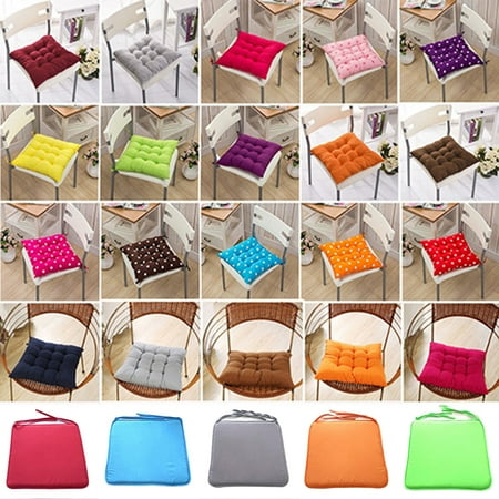 

Pontos Tie On Seat Pad Warm Chair Cushion Pads for Dining Room Garden Kitchen Office