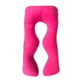 thumbnail image 1 of Almohada para maternidad suave rosa blitz tipo Hamster Lunics Almohada para Embarazo, 1 of 1