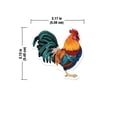 thumbnail image 3 of WIRESTER Set of 2pcs Car Air Freshener Fragrance Vent Clip Decoration with Lemon Scented Pad - Dutch Bantam Chickens, 3 of 7