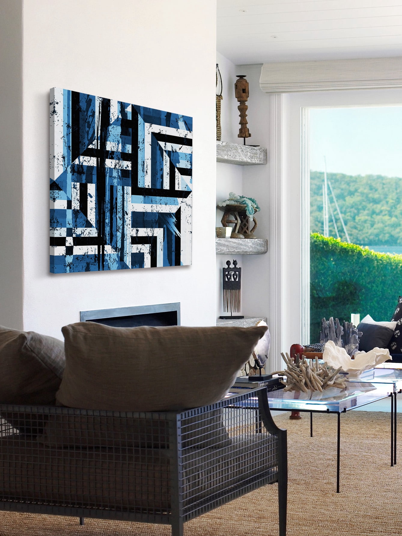 "Undefined Movement" Painting Print on Wrapped Canvas