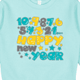 thumbnail image 3 of Inktastic Happy New Year Countdown Toddler Sweatshirt, 3 of 4