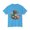 Aquatic Blue, variant on Dragon T Shirt With Art Print HD Cotton Unisex Tee Vintage Dragon Design
