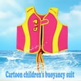 thumbnail image 2 of MEZZALL Girls Swimwear Life Vest Style Bathing Suit For Toddler Kids Pool Beach Outdoor Activities Comfortable Durable Wear Learn to Swim Buoyancy Swimming Aid Floaties Beachwear Classic / 7-9Years, 2 of 7