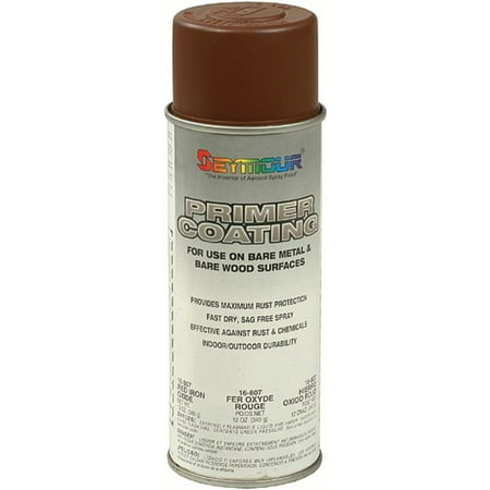 New Seymour Hi-Tech, Spray Paint Primer - Red Iron Oxide ...
