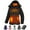 Black 1, variant on Heated Jacket for Women, Graphene Lightweight Heating Jackets with Battery Pack 12V Fast Charge 18400mAh Winter Outdoor Soft Shell Electric Heating Coat