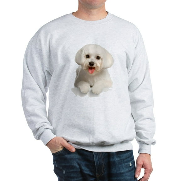 CafePress - Bichon Frise Sweatshirt - Crew Neck Sweatshirt