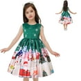 thumbnail image 4 of Girls Christmas Dresses Fancy Halloween Christmas Festival Party Dress 2-9Y, 4 of 7