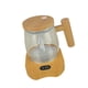 thumbnail image 5 of Taza de café de mezcla eléctrica taza de batidora eléctrica con montaña rusa más cálida 400 ml de tazas de café auto mezcla para el escritorio de la Madera, 5 of 8