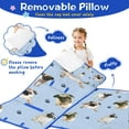 thumbnail image 3 of Pug and Footprints Toddler Nap Mats for Kids Preschool,Sleeping Mat Bag or Kids,Toddler Sleeping Bag,Toddler Nap Mat or Daycare, 3 of 6