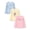 Yellow Puppy/Blue Bunny/Pink Cat, variant on Girls Long Sleeve T-Shirt - Soft Tops Multicolor Ribbon Bow Graphic Tee Size 10
