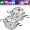 thumbnail image 1 of Universal Waterproof Led Chassis Lights, Multicolor Underbody Leds Chassis Light, Led Watermelon Light Indicator Side Marker Signal Light, for All Cars Trucks Vans Suv (2pcs), 1 of 7