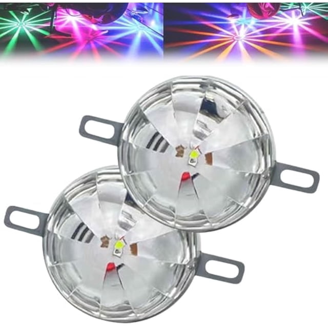 Universal Waterproof Led Chassis Lights, Multicolor Underbody Leds Chassis Light, Led Watermelon Light Indicator Side Marker Signal Light, for All Cars Trucks Vans Suv (2pcs)