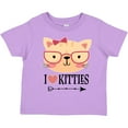 thumbnail image 3 of Inktastic Cat Lover I Love Kitties Girls Toddler T-Shirt, 3 of 5