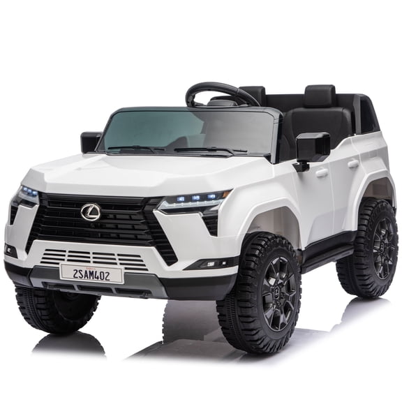 sluting white 24V 2-Seater Kids Ride On Car with Remote Control