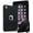 Black+Black, variant on Military Shockproof Case for Apple iPad Mini 1 2 3 4 5 6 7, Heavy Duty Rugged Rubber Kickstand Cover