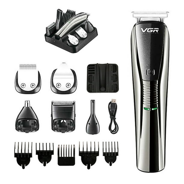 Electric Hair Trimmer SelfCut Haircutting Kit Usb Charging Slicked