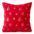 thumbnail image 2 of Christmas Pillow Covers 18x18 Snowflake Tree Pattern Throw Pillow Cases, Soft Decorative Cushion Covers for Couch Sofa Bed Living Room Home Decor by PALIFEUR, 2 of 6