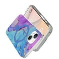 thumbnail image 2 of Allytechgroup Ultra Slim Case for iPhone 15 wth Fashion Marble Pattern, Foldable Ring Kickstand Magnetic Cover Support Wireless Charging Full Body Protection Shockproof Case - Blue, 2 of 6