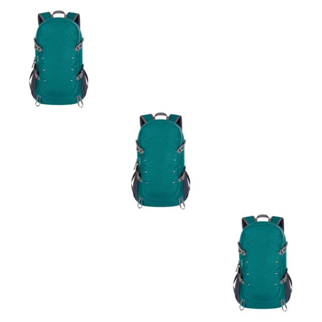 kurtrusly Nylon Easy To And Foldable Travel Backpack For Adventurers Lightweight Backpack Lightweight dark green 3Set