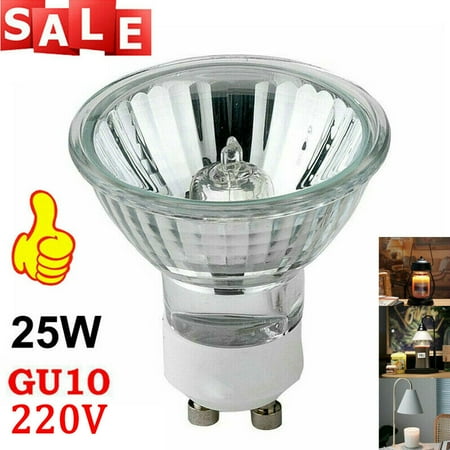 

25W Dimmable Halogen Bulbs Replace GU10 220V Light Reflector Spotlight Down Lamp
