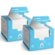 thumbnail image 1 of Toallas faciales desechables AIDEA de 100 unidades (2 cajas) para piel sensible, 1 of 7