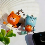 Naughty Cat 1 - Cell Phone Charm Strap Camera Charm Strap & Handbags Charms