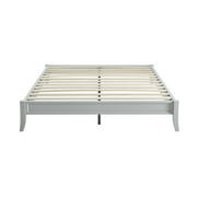 MuseHomeInc Classic Design and Elegant Style Solid Wood Bed Frame Twin