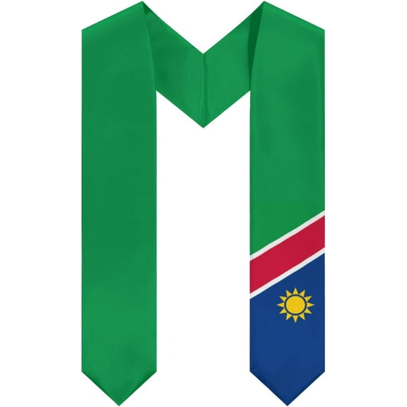 Namibia Flag Graduation Stole Shawl Sash Honor For Study Aboard International Students