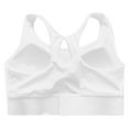 thumbnail image 6 of OSOLU Women Yoga Sports Bra With High Support And Feel Workout Sports High Support Comfortable Bralettes White M, 6 of 7