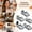 5PCS, variant on Halloween Truck Decorations, Vintage Farmhouse Metal Truck with 3PCS Mini Pumpkin Decor, Painted Iron Truck Tiered Tray Mantel Decor for Fall Halloween & Holiday Gift