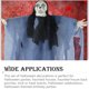 thumbnail image 5 of Billuyoard Fantasmas colgantes de Halloween, Control táctil de terror, casa embrujada, esqueleto volador de miedo luminoso, colgantes alimentados por Kits de decoración para fiestas Billuyoard HA068765-00, 5 of 6