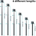thumbnail image 2 of AFAITH 118”Long Upgraded Carbon Fiber Selfie Stick for GoPro, Extendable Handhold Lightweight Adjustable Pole Monopod, 2 of 5