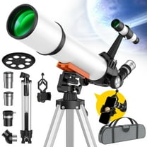 Telescope for  Adults and Kids Beginners -500mm  Astronomical Refracting Telescope with Carry Bag, Phone Adapter