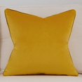 thumbnail image 3 of Funda de cojín de terciopelo con líneas de rayas de cuero dorado de 18 X 18 pulgadas, funda de almohada moderna de lujo, almohada decorativa para sofá, sala de estar, dormitorio, coche Namotu CZJJ-ZC106-3, 3 of 7