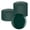 Red / 6 1/4" / 200 Count, variant on Moderna Round Forest Green Plastic Plate - 9" x 9" x 3/4" - 40 count box