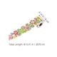thumbnail image 2 of Floral Sticker Flower Stickers Skateboard Decorations Assorted Color Adhesion 1 Roll, 2 of 4