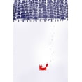 thumbnail image 2 of Farkas, Robert 11x14 White Modern Wood Framed Museum Art Print Titled - Alone In The Forest, 2 of 4