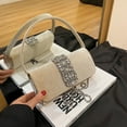thumbnail image 3 of LHSHID Sac d'Épaule à Strass pour Soirée, Nouveau Style Rétro Polyvalent, Sac Bandoulière pour Femmes, Sac à Main de Luxe de Designer, Pochette de Soirée, 3 of 5
