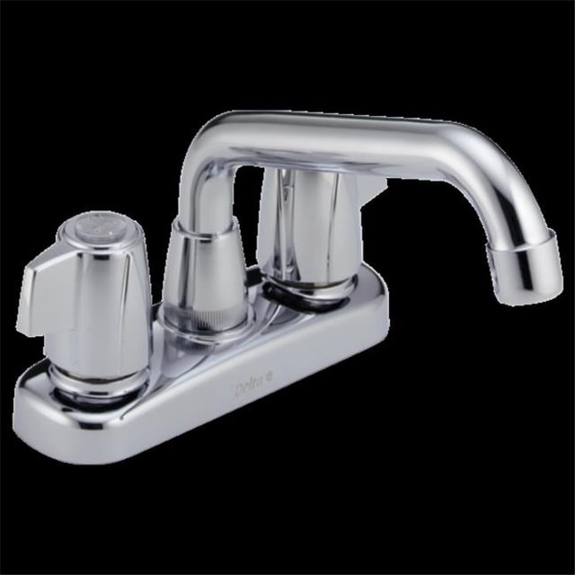 Delta 2123LF Classic Two Handle Laundry Faucet - Chrome