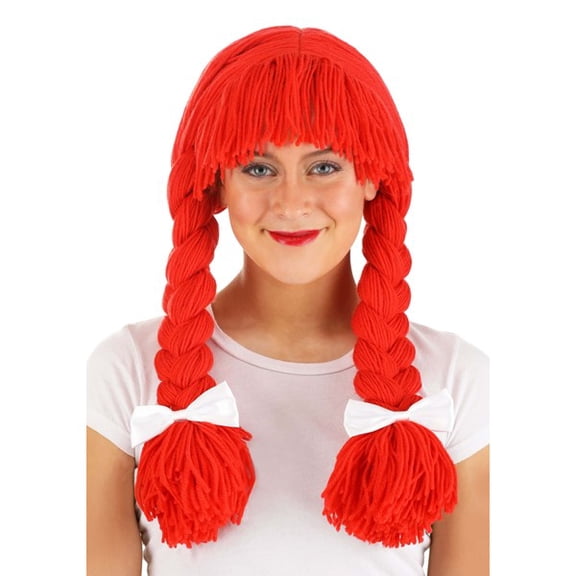 Raggedy Ann Women's Red Wig | Adult Costume Wigs