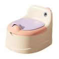 thumbnail image 3 of Orinal para bebé, orinal para bebé con cepillo limpio, orinal doméstico interior, orinal con fondo antideslizante encantador para niños, niños y niñas rosa, 3 of 8