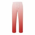 thumbnail image 3 of Fancifize Sweatpants for Girls Boys Soft Fleece Color Block Straight Leg Pants Drawstring Elastic Active Joggers Athletic Outdoor Trousers with Pockets 4-15 Years, 3 of 5