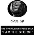 thumbnail image 4 of Inspirational Canvas Office Print Wall Art Motivational Picture I Am The Storm Inspiring Poster Painting Modern Artwork for Bedroom Living Room Home Office Decor Frame Ready to Hang[12''W X 18''H], 4 of 7
