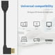 thumbnail image 4 of Cable Displayport Poyiccot 8K 1.4, ángulo recto de 90 grados, 15 cm, 4 of 7