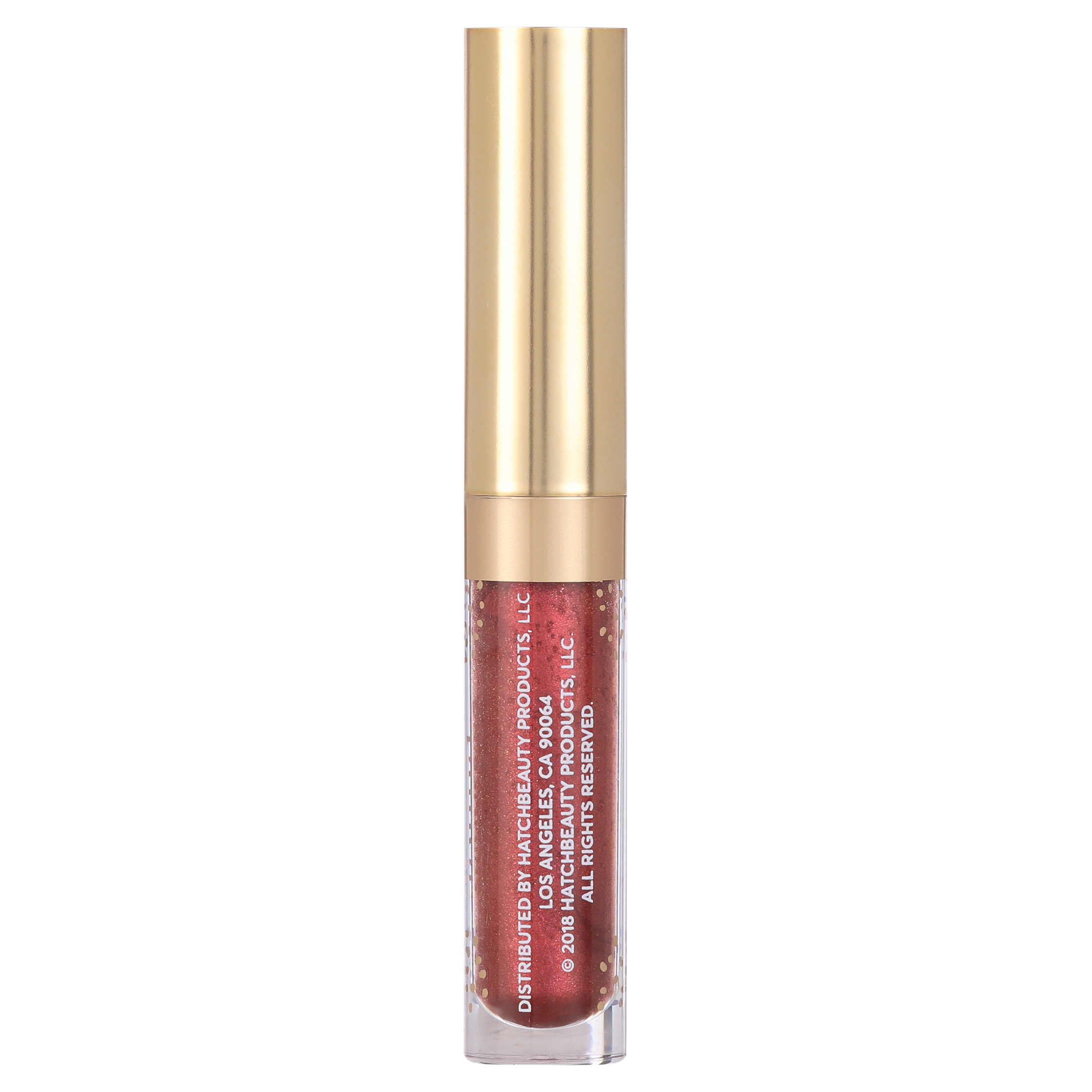 found Nourishing, Hydrating Shimmer Lip Topcoat Lipstick with Tamanu Oil, 40 Supernova