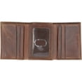 thumbnail image 2 of Evergreen Los Angeles Chargers Tri-Fold Wallet, Brown, 2 of 2