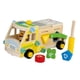 thumbnail image 4 of Juguete de construcción de madera con tuercas y tornillos para niños, juego de simulación, motricidad fina Camión de basura, 4 of 9