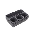 thumbnail image 3 of Cagogo 2Pcs Drawer Organizer Set, 8 Piece Drawer Organizer For Kitchen Bathroom Office, Multi-Functional Drawer Organizer For Cosmetics Jewelry, 3 Sizes Plastic Drawer Organizer For Bedroom Home, 3 of 9