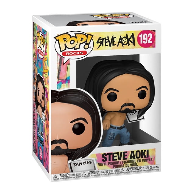 POP Steve Aoki w/Cake Funko Rocks